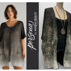 Persona by Marina Rinaldi Lightweight Cardigan​​​ Size medium
